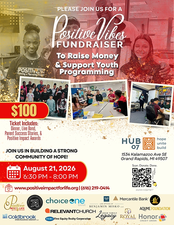 Positive Vibes Fundraiser